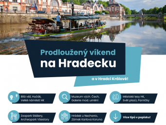 Prodloužený víkend v Hradci Králové a na Hradecku? Mrkněte na naše tipy