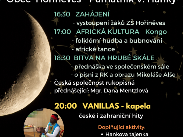 Muzejní noc v památníku Václava Hanky
