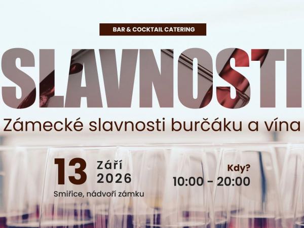 Zámecké slavnosti burčáku a vína