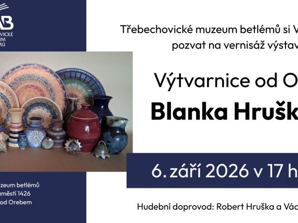 Vernisáž výstavy - Výtvarnice od Orlice | Blanka Hrušková